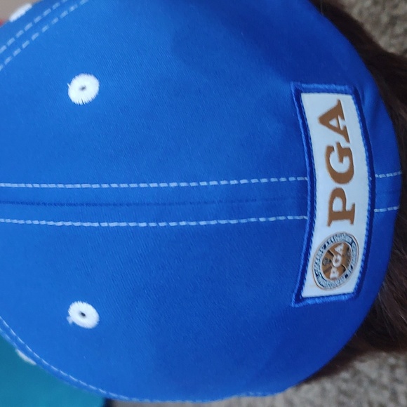 2009 91st PGA Championship Hazeltine Embroidered Logo Fitted Golf Hat S-M - Picture 6 of 10